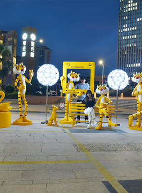 虎年吉祥物新年老虎大摆件迎新