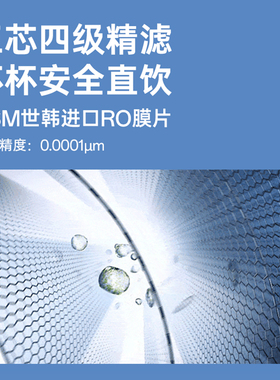 世韩反渗透净水器400G通用滤芯