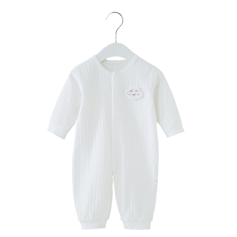 【撤柜专区】品牌专柜婴儿连体衣纯棉春秋款长袖新生哈衣爬服秋装,淘宝优惠券,粉丝福利购,淘宝优惠卷