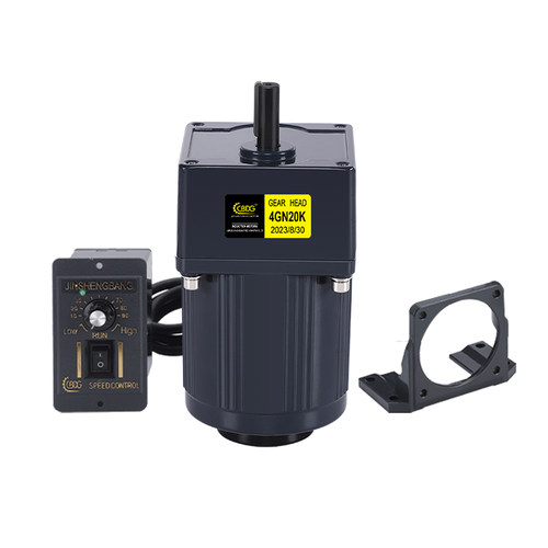 津邦电机 25W 220V调速/定速/光轴 减速电机4IK25RGN-C220V正反转 - 图2