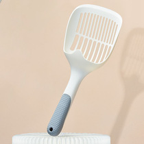 Pet Supplies Big Cat Sand Shovel Cat Shit Poo Shovel Toilet Cat Litter Basin Tofu Sand Shovel Fluffy Wood Multi use shovel