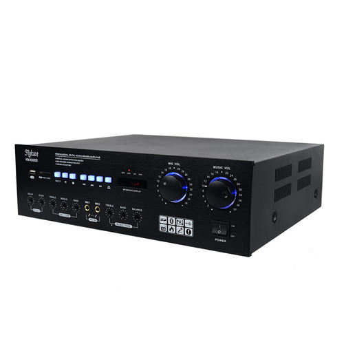 flykace KM-6150卡包功放 双声道KTV定阻功放 USB蓝牙家用功放 - 图3