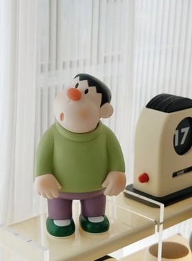 哆啦A梦公仔摆件系列胖虎技安技兰肥妹动漫手办模型玩偶礼物装饰