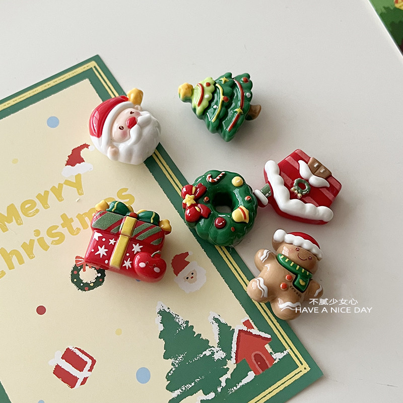 圣诞节装饰品可爱圣诞树老人彩色磁珠磁钉展示创意礼物冰箱贴,淘宝优惠券,粉丝福利购,淘宝优惠卷