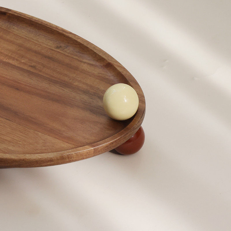 实木香薰托盘 玄关钥匙香水化妆品收纳架创意木质摆件中古奶油风,淘宝优惠券,粉丝福利购,淘宝优惠卷