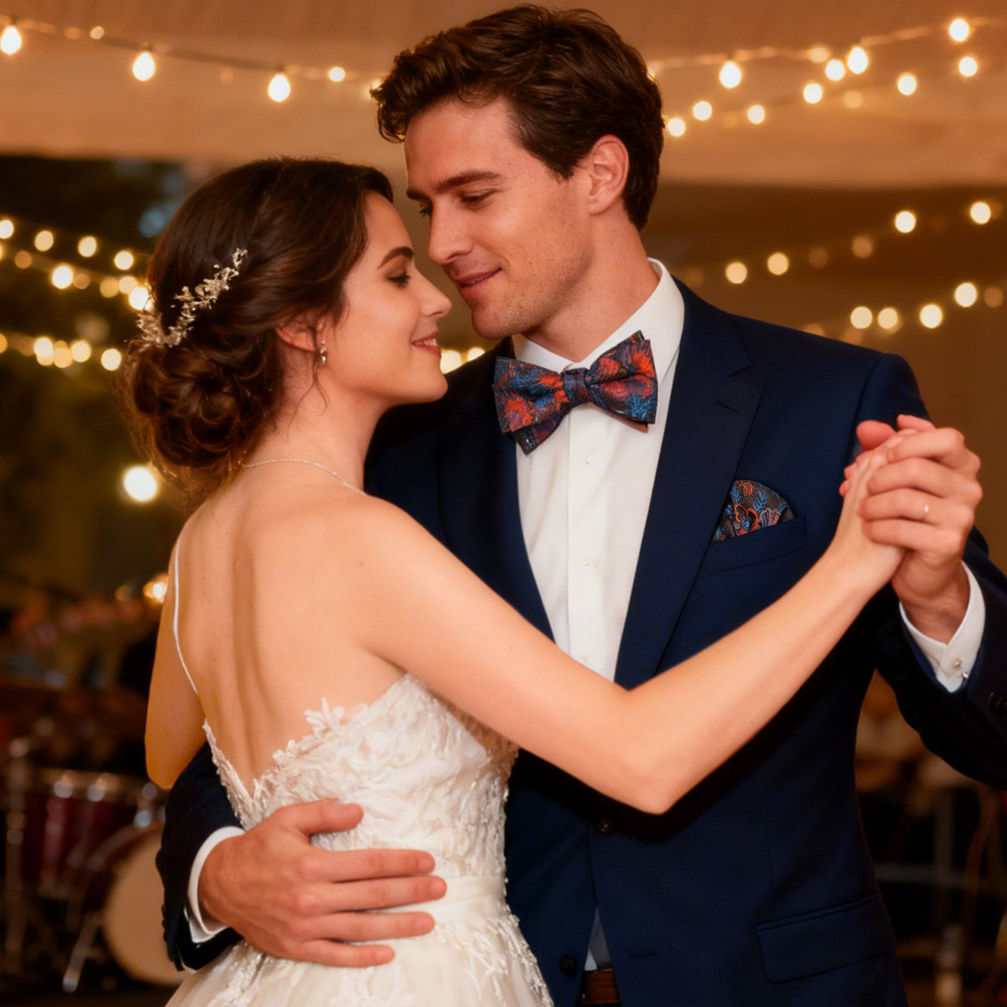 暗纹领结男蓝色复古时尚方巾高级感双层结婚新郎口袋巾衬衫配饰潮,淘宝优惠券,粉丝福利购,淘宝优惠卷