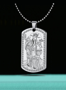 文昌贵人吊坠四柱神煞神像吊牌