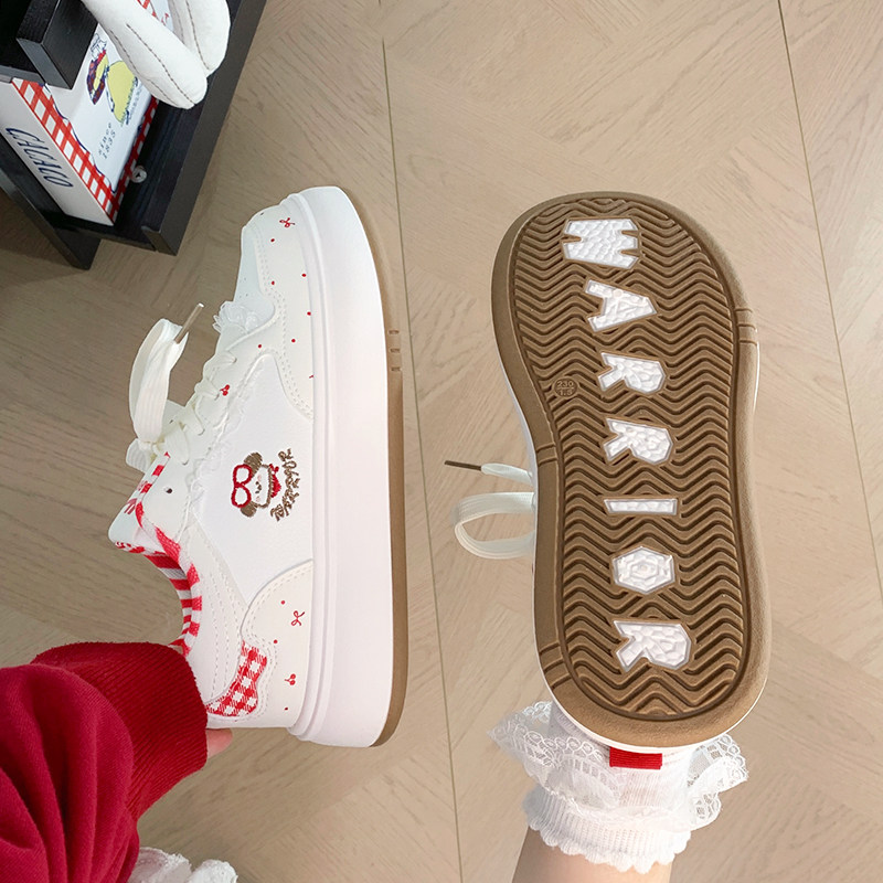 回力女鞋可爱小狗厚底小白鞋子女2026新款爆款百搭原创小众板鞋女,淘宝优惠券,粉丝福利购,淘宝优惠卷