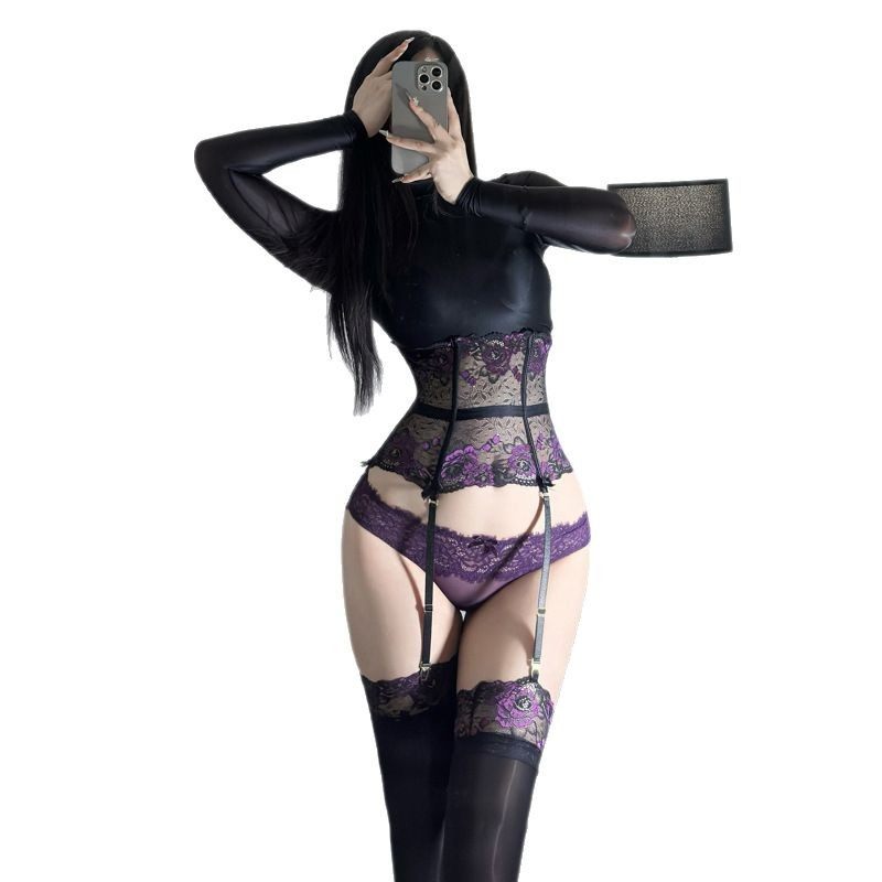 2025新款性感蕾丝丝袜马油超薄长筒过膝吊带袜黑丝油亮魅魔连体袜,淘宝优惠券,粉丝福利购,淘宝优惠卷