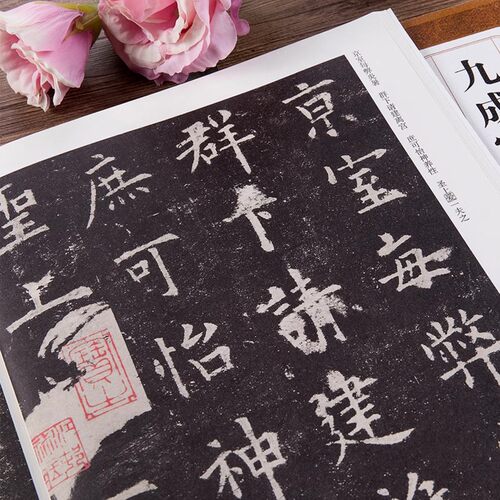唐欧阳询九成宫醴泉铭楷书毛笔书法字帖九成宫碑原碑帖原版原帖临摹简体旁注历代传世碑帖精粹安徽美术欧体欧楷 - 图2