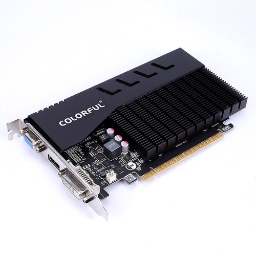 七彩虹 GT710 冰暴鲨/黄金版 1GD3 电脑台式机独立办公显卡显卡 - 图3