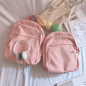 古着感少女ins风百搭复古日双肩包