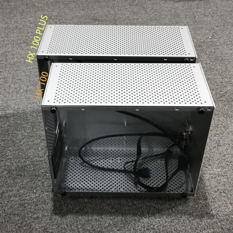 SKTC星开天HX 100PLUS机箱手提15.7L全铝MATX台式游戏电脑ATX电源 - 图2