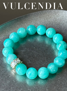 原创天然玉化天河石手链女轻奢小众设计感高级感手串2025新款女