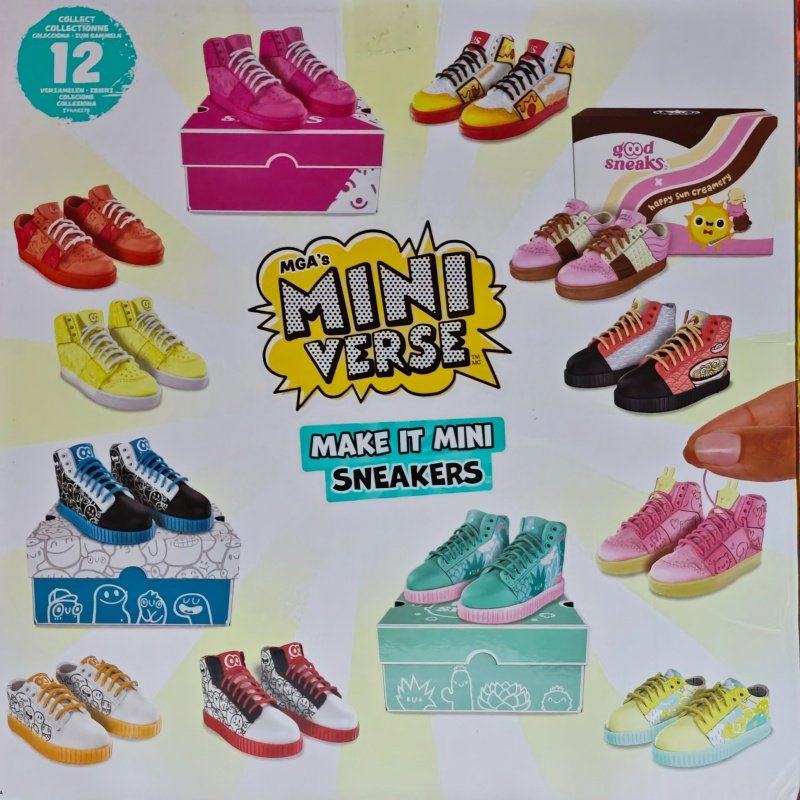 miniverse迷你惊喜鞋球手工DIY制作仿真鞋子微缩盲盒玩具儿童礼物,淘宝优惠券,粉丝福利购,淘宝优惠卷
