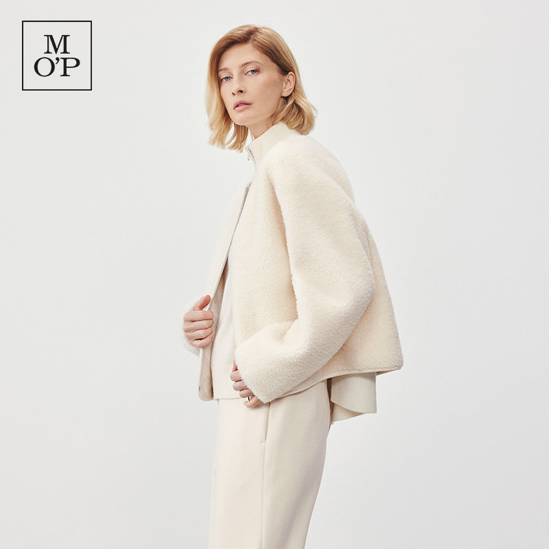 【大乐严选】8号【宣璐同款】MOP冬季绵羊毛静奢小香风外套,淘宝优惠券,粉丝福利购,淘宝优惠卷