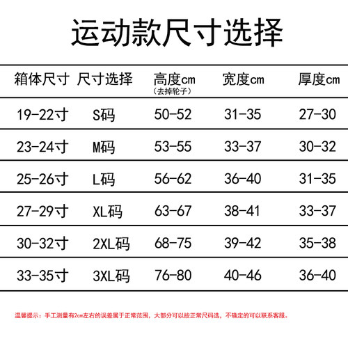 适用于日默瓦方胖子运动款三七分拉杆行李箱保护套28 31 33寸箱套 - 图2