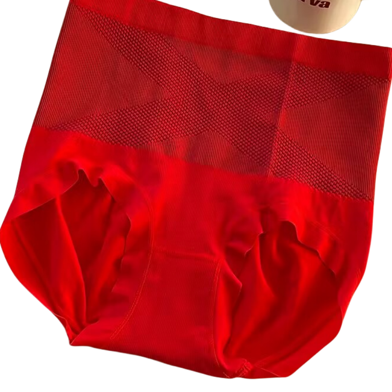 红色内裤女士高腰纯棉裆舒适本命年龙年收腹提臀收小肚子三角短裤,淘宝优惠券,粉丝福利购,淘宝优惠卷