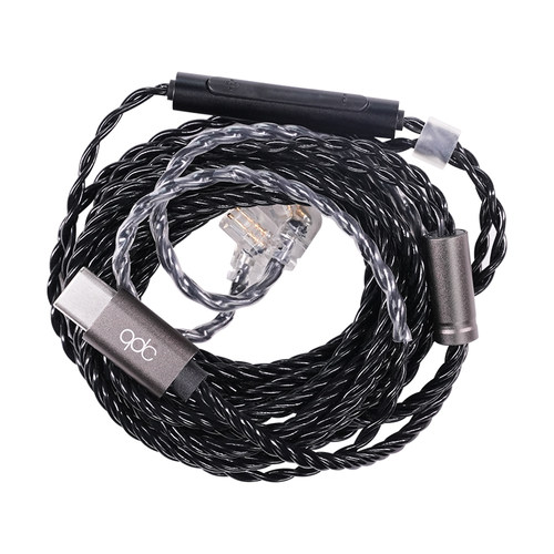 qdc耳机官方升级线镀银铜hifi发烧音频线高端定制3米专用带麦线材 - 图3