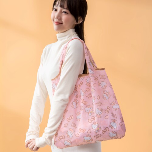 可折叠便携超市购物袋手提袋大容量妈咪包买菜包环保袋可定制印字 - 图3