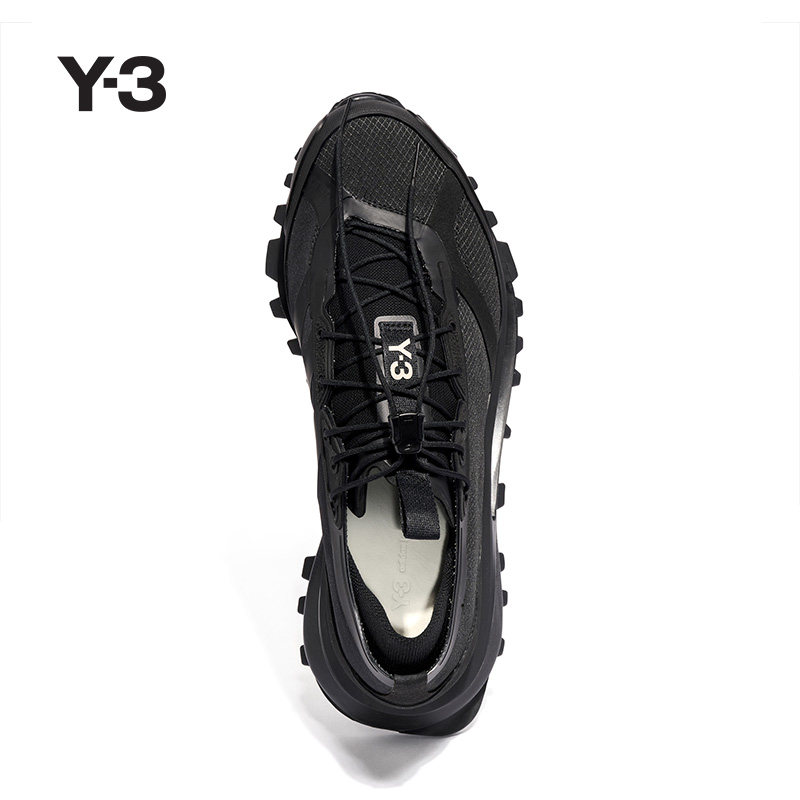 Y-3/Y3山本耀司黑色增高复古男女同款缓震运动鞋子JQ0198,淘宝优惠券,粉丝福利购,淘宝优惠卷