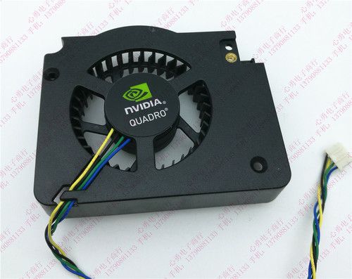 NVIDIA QUADRO丽台 MBT5005HB-W20 5V 0.50A 4P温控散热滚珠风扇-图0