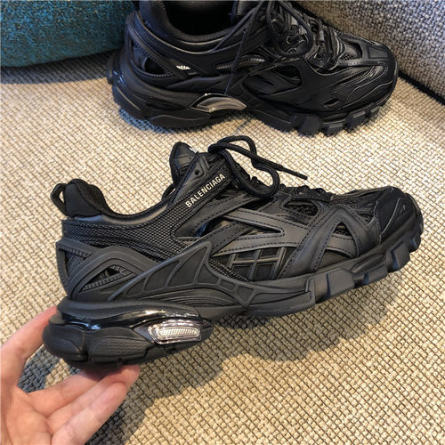 现货BALENCIAGA/巴黎世家男款休闲运动老爹鞋Track1.0做旧 542023 - 图1