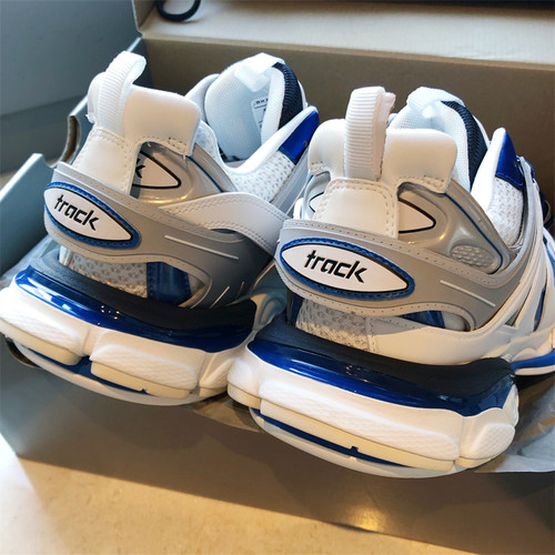 现货BALENCIAGA/巴黎世家男款休闲运动老爹鞋Track1.0做旧 542023 - 图2