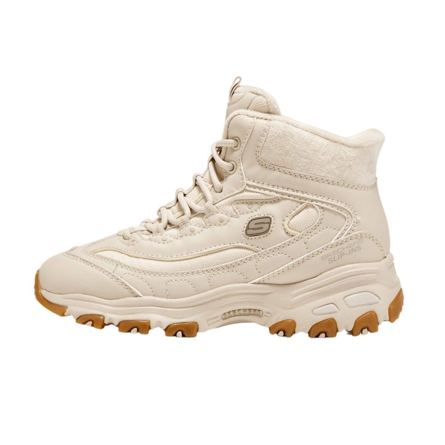 Skechers斯凯奇2026女士轻质吸震舒适潮流秋冬款加绒老爹鞋169076,淘宝优惠券,粉丝福利购,淘宝优惠卷