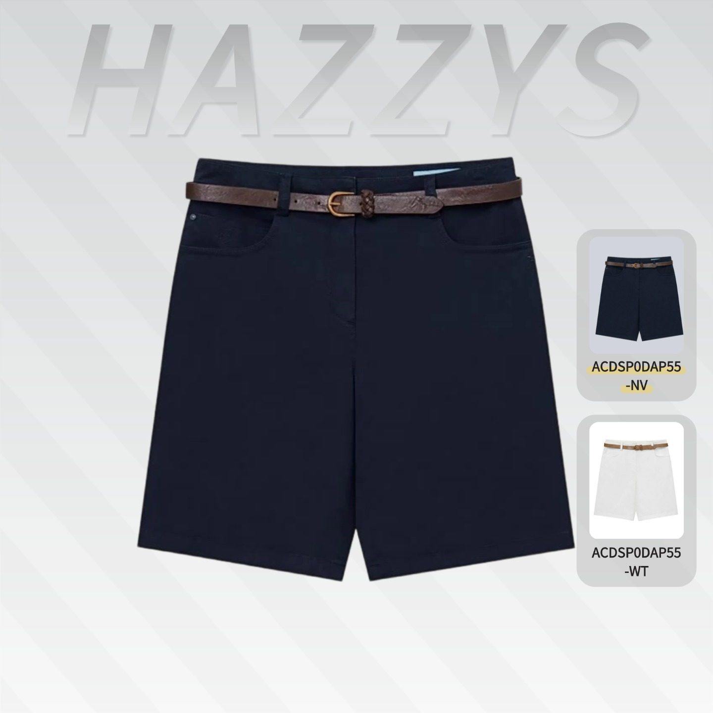Hazzys哈吉斯2026年新款春夏季女裤子舒适短裤休闲裤ACDSP0DAP55,淘宝优惠券,粉丝福利购,淘宝优惠卷