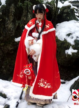 佛山儿童木偶醒狮汉服搭配