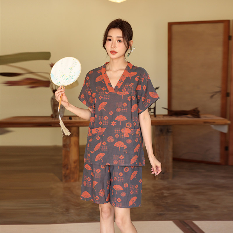 高档汗蒸服大码男女情侣洗浴服足浴足疗浴衣浴裤短裤熏蒸按摩桑拿,淘宝优惠券,粉丝福利购,淘宝优惠卷