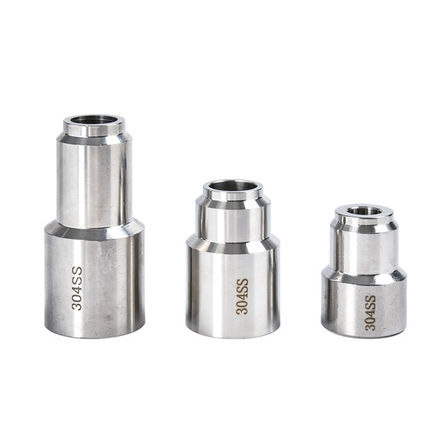 304 stainless steel pagoda welding base M20*1.5 M27*2 pressure gauge thermocouple thermometer base customized