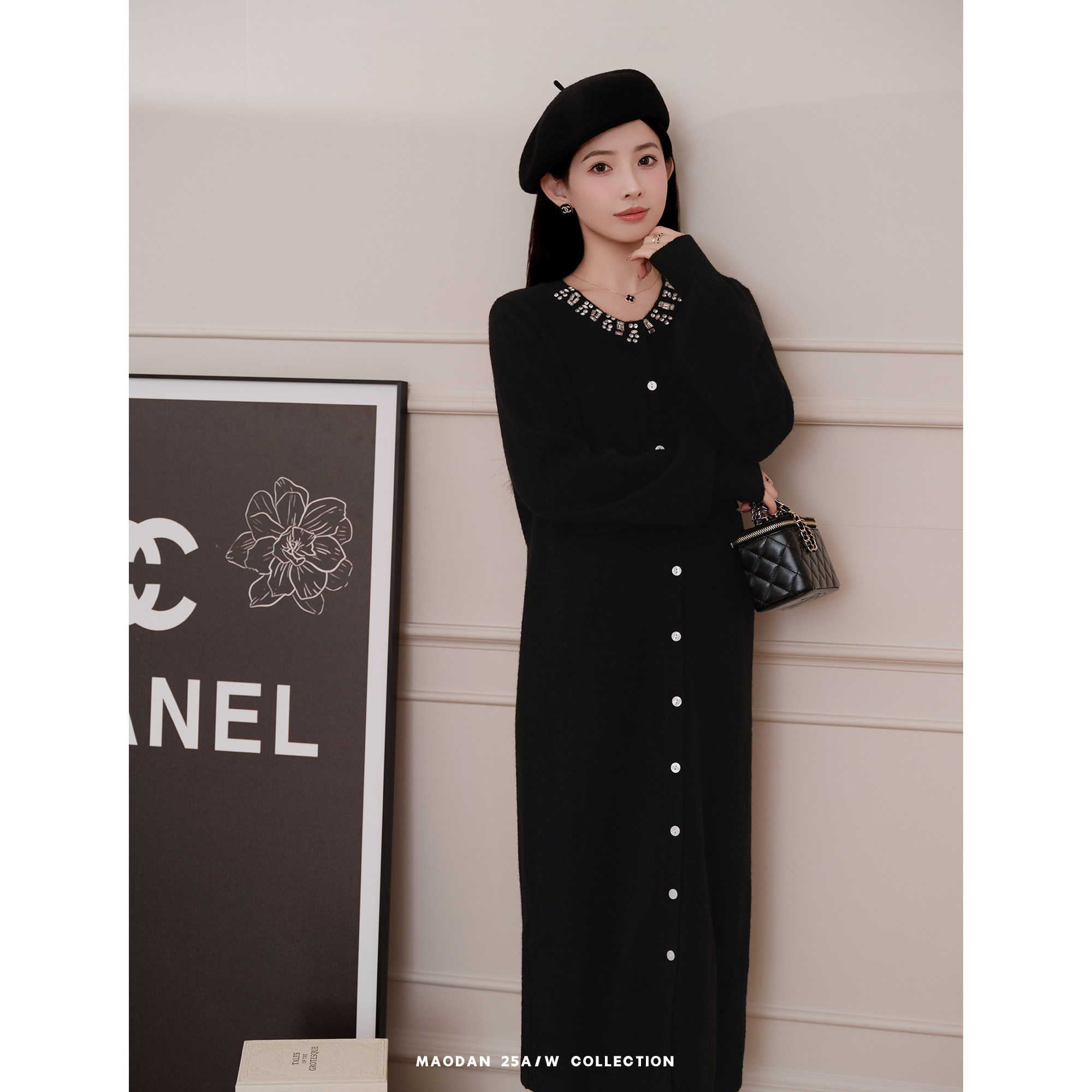 猫单【安妮罗曼】娜娜的孕期穿搭孕妇连衣裙冬季新品时尚休闲显瘦,淘宝优惠券,粉丝福利购,淘宝优惠卷