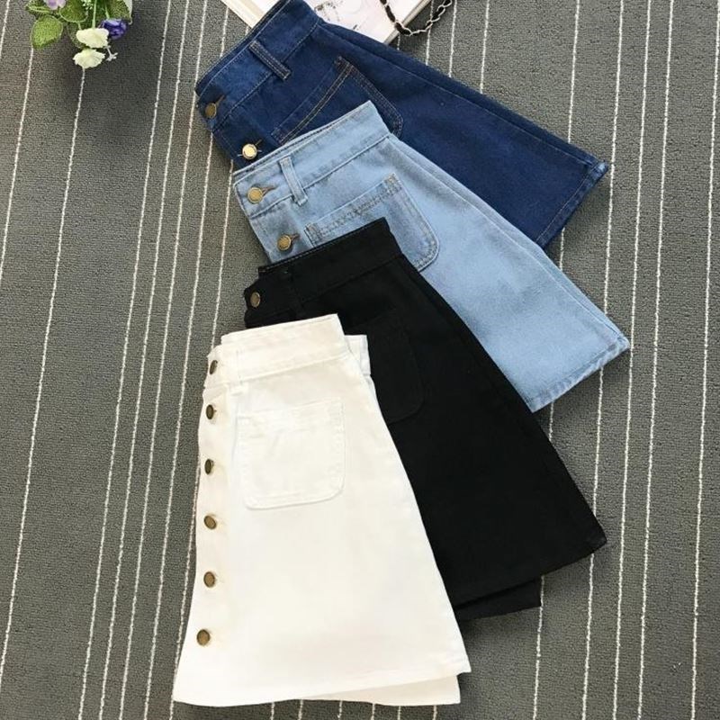 2018 Summer Women Mini Skirts High Waist A-Line Skirt ladies - 图1