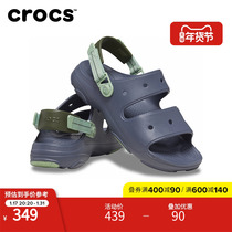 Crocs Card Loci Summer Classic Trincool Shoes Mens Outdoor Casual Sandals Flat Bottom Shoes) 207711