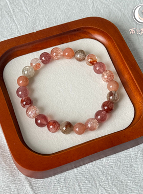 新中式水晶烟花超七多宝手串女