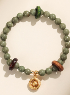 【碧落生辉】阿拉善五金经手串女