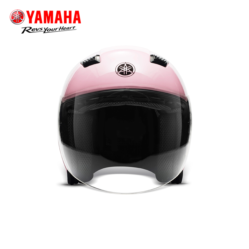 YAMAHA雅马哈原装男女装摩托车头盔正品四分之三半盔电动车安全帽 - 图1
