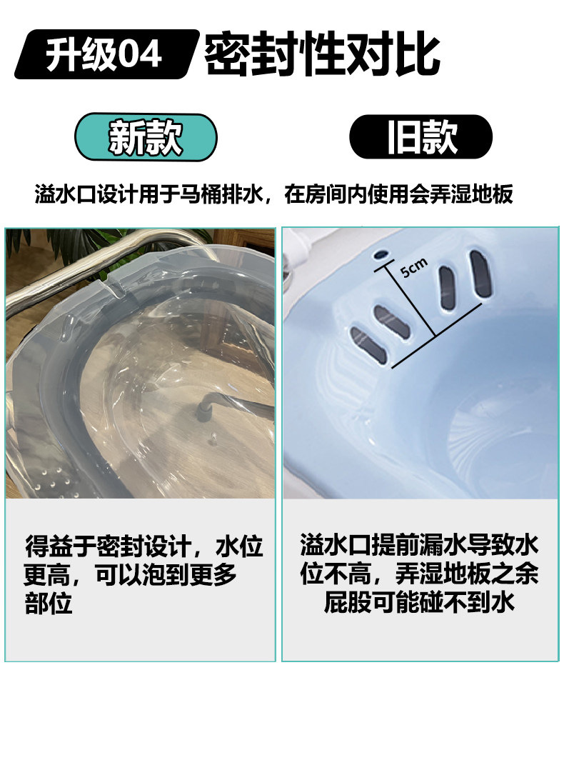 坐浴盆男女痔疮免蹲电动按摩冲洗冲洗月子盆孕妇洗屁股肛门前列腺