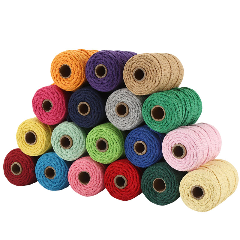 彩色棉绳3mm50米 手工diy捆绑编织包包缠绕装饰线挂毯配件,淘宝优惠券,粉丝福利购,淘宝优惠卷