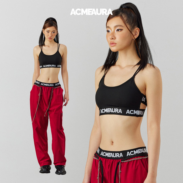 ACMEAURA suspender sports and casual vest design sense