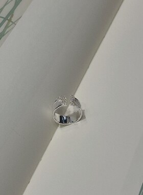 925银戒指 JIUJIU【繁星 】手工时尚百搭复古气质小众银戒素款