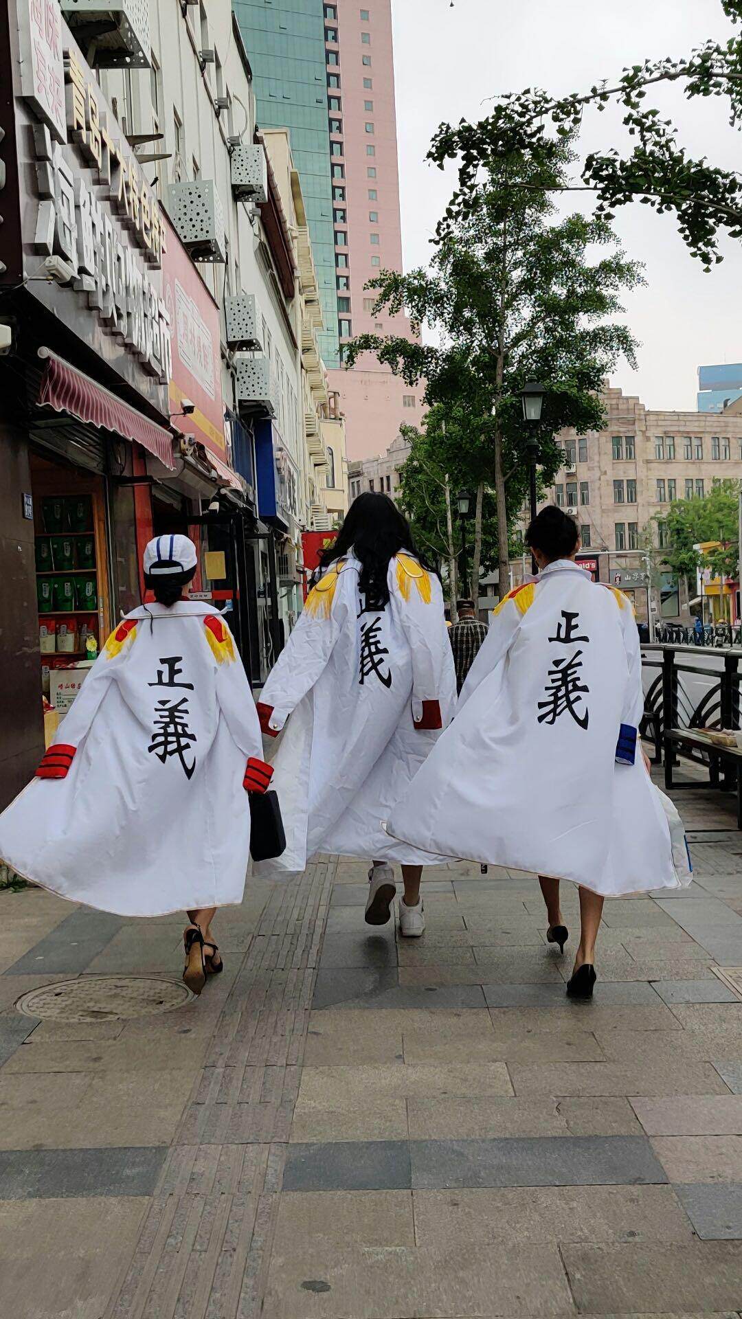 海贼王c服海军cosplay服装正义披风衣服斗篷青雉赤犬黄猿战国大将