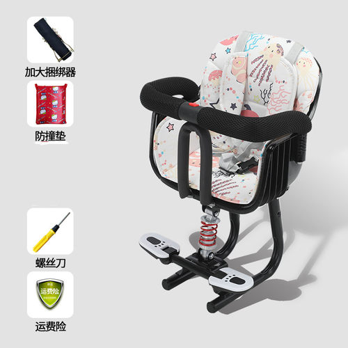 电动车儿童座椅前置小牛电瓶电车踏板车小孩宝宝安全坐椅 - 图3