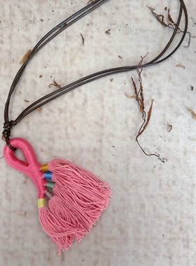 小众设计编织创意长顶链