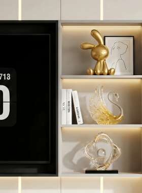 璀璨金奢-意式极简高级感摆件