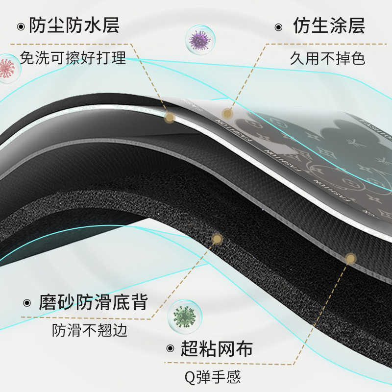 洗衣机防尘罩滚筒式全自动套冰箱盖布防水防晒免洗硅胶垫子床头柜