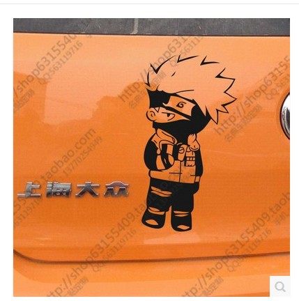 反光汽车装饰贴纸/火影忍者/Q版卡卡西/个性车身贴E157,淘宝优惠券,粉丝福利购,淘宝优惠卷