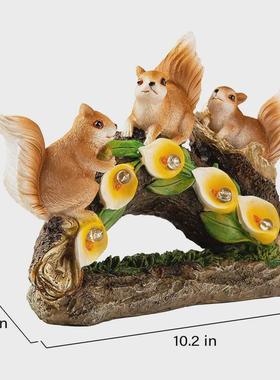 多肉乌龟摆件户外太阳能装饰草坪庭院工艺品雕像花园乌龟园林摆件